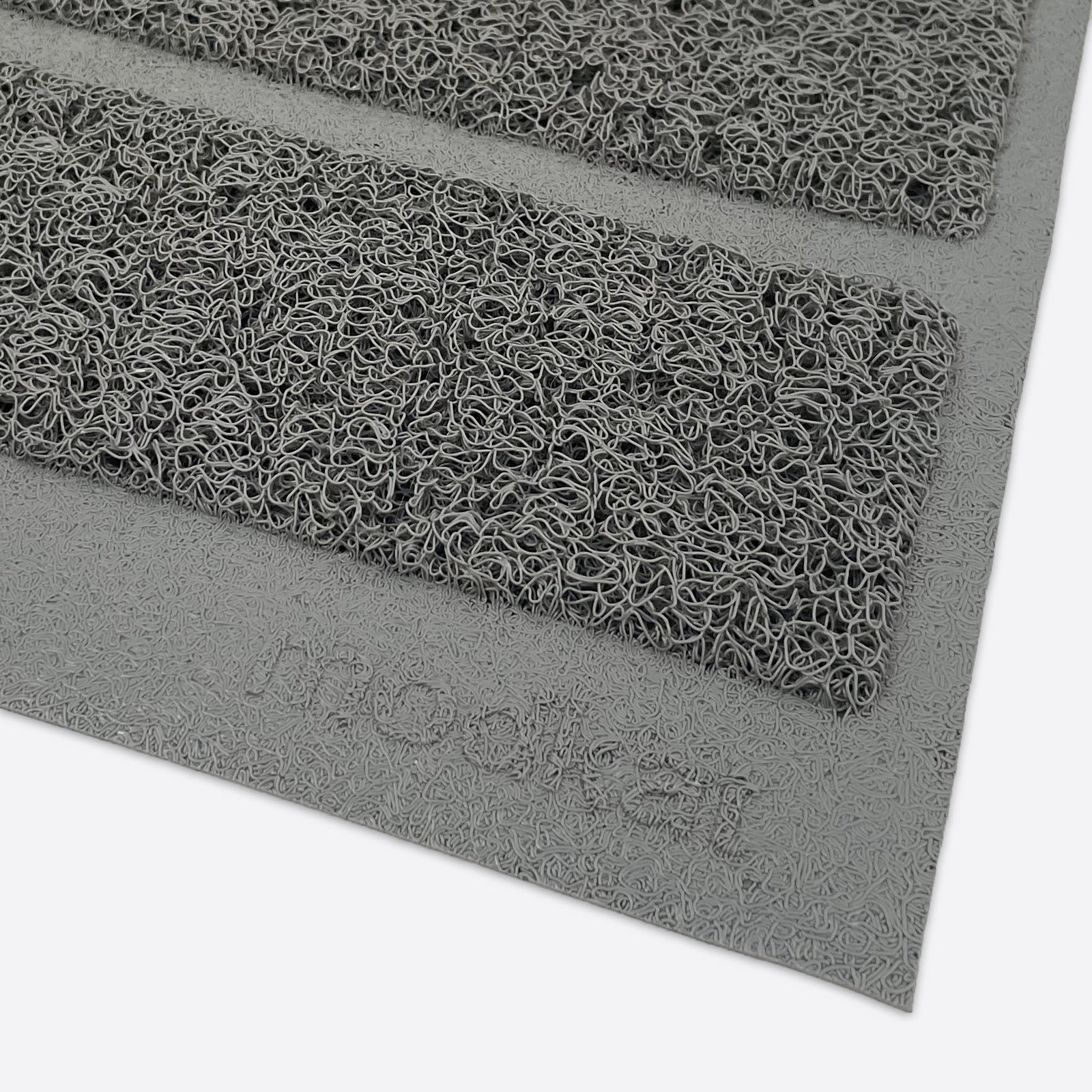 Gray Modkat Litter Mat logo detail