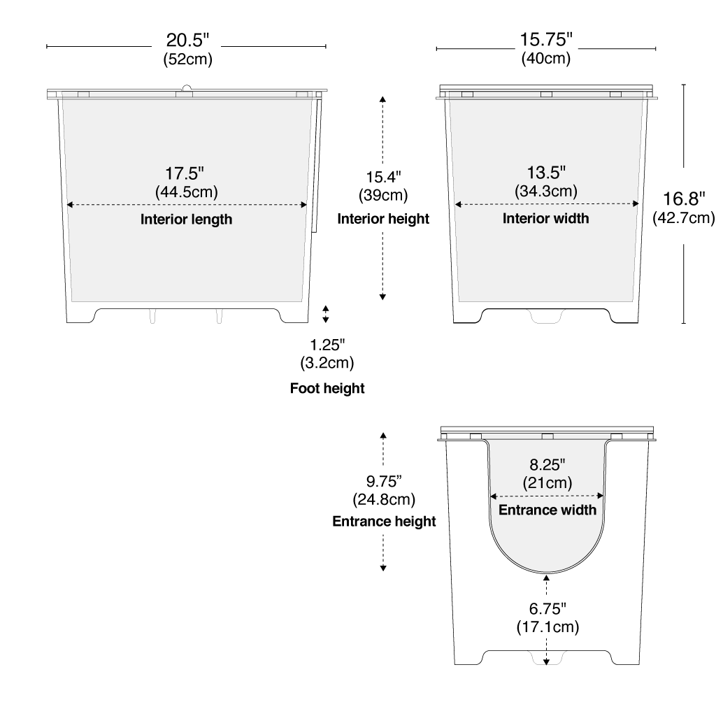 Modkat Flip dimensions