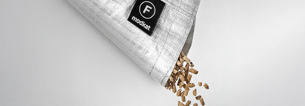 Type F Liner with litter pouring out