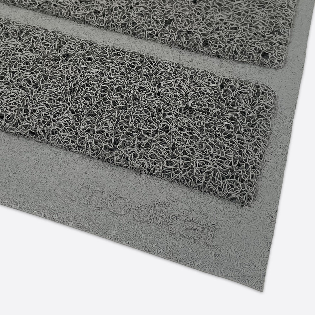 Gray Modkat Litter Mat logo detail